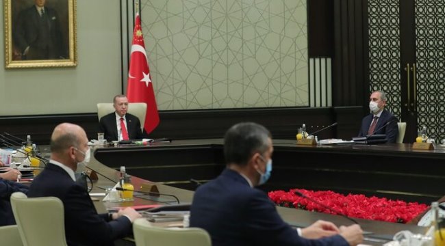 CUMHURBAŞKANLIĞI KABİNESİ TOPLANIYOR