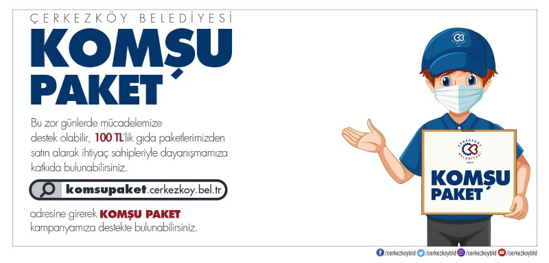 KOMŞU PAKET DAYANIŞMA KAMPANYASI BAŞLADI