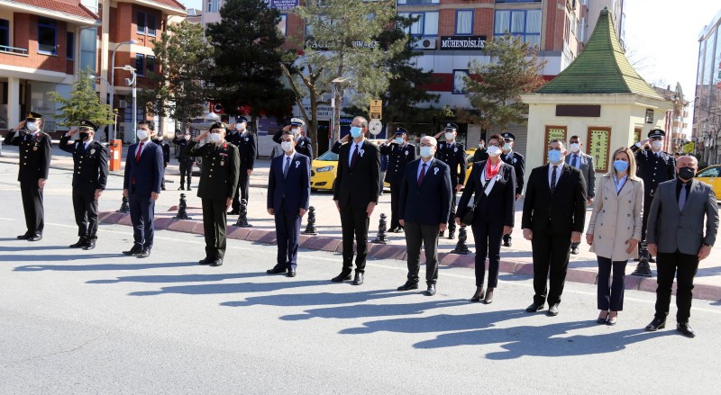 ÇERKEZKÖY’DE TÜRK POLİS TEŞKİLATI’NIN KURULUŞUNUN 176. YILI KUTLANDI