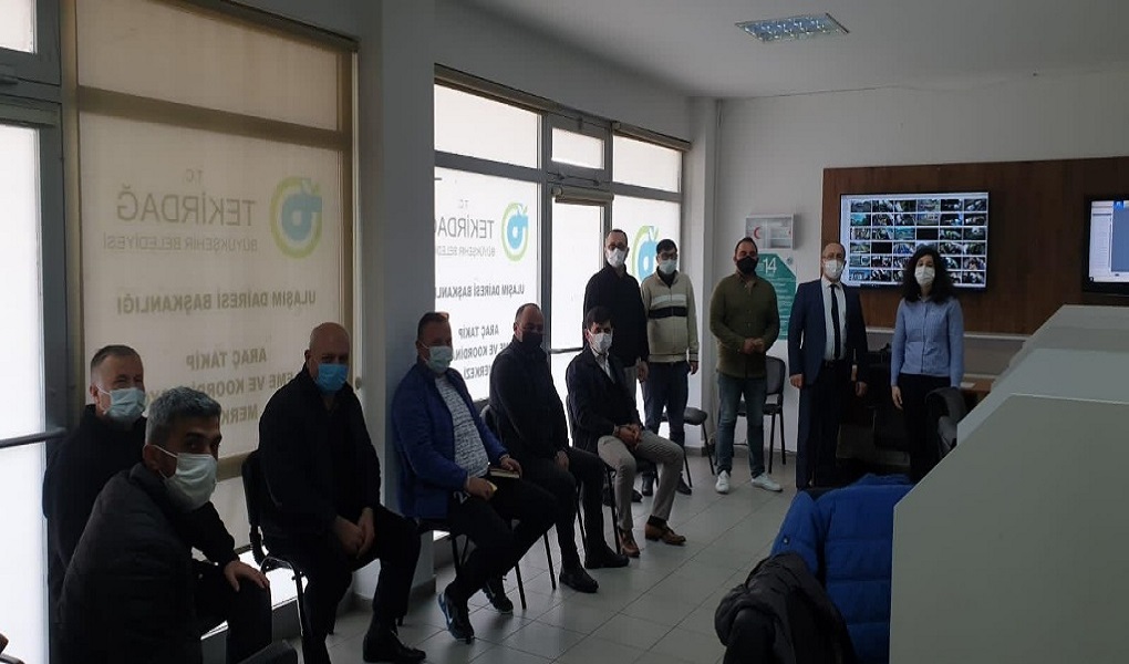 ŞEHİRİÇİ TOPLU TAŞIMA KOOPERATİF BAŞKANLARI İLE TOPLANTI GERÇEKLEŞTİRİLDİ