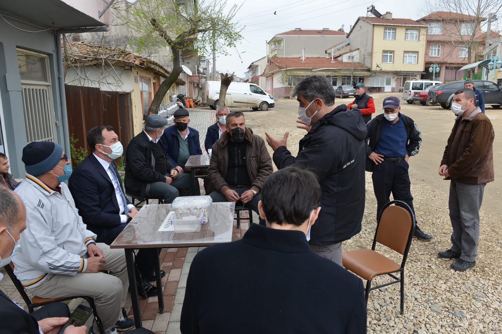 BAŞKAN YÜKSEL KIRSAL MAHALLELERDE ZİYARETLER GERÇEKLEŞTİRDİ