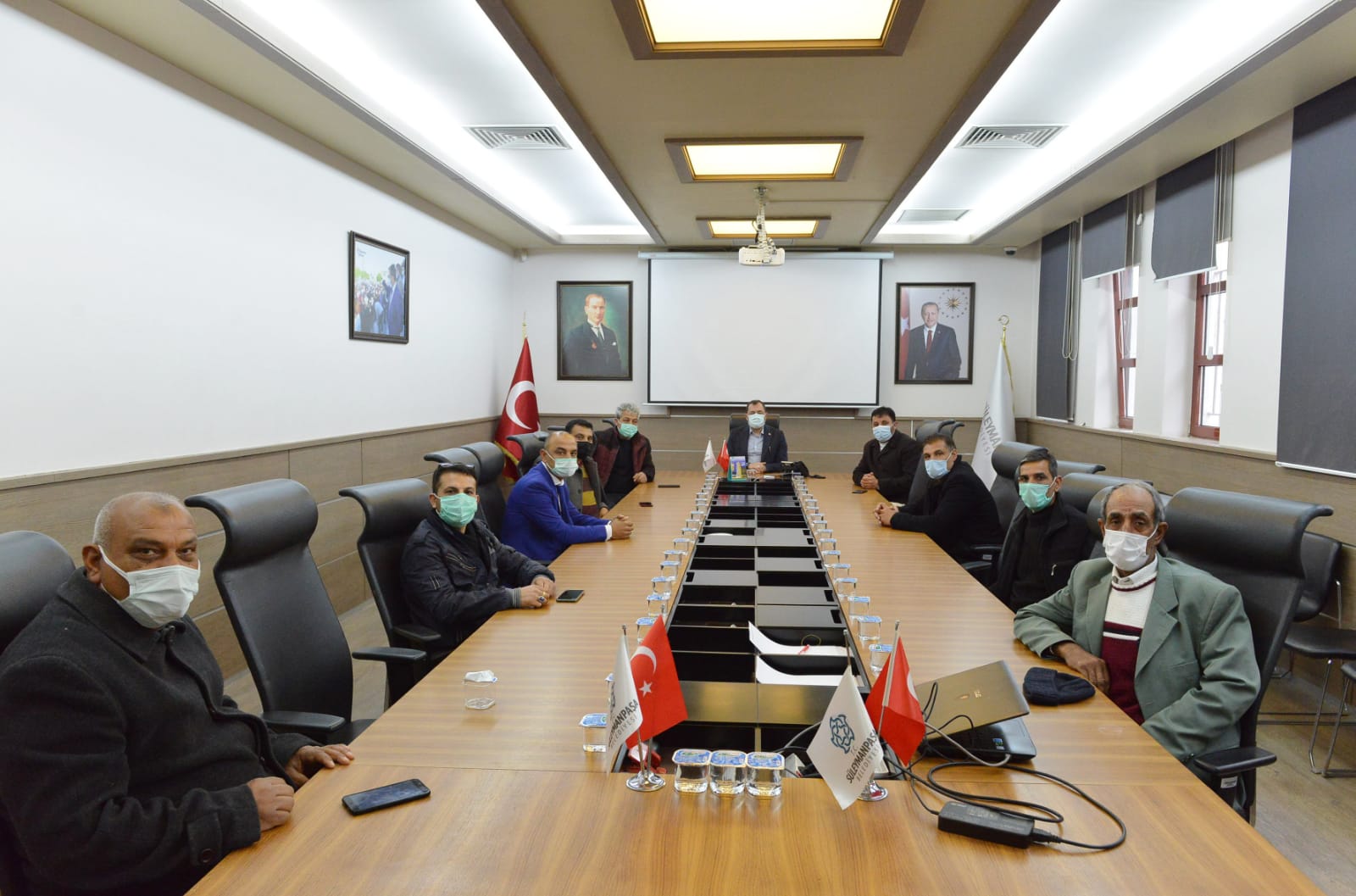 BAŞKAN YÜKSEL ROMAN FEDERASYONU TEMSİLCİLERİNİ AĞIRLADI