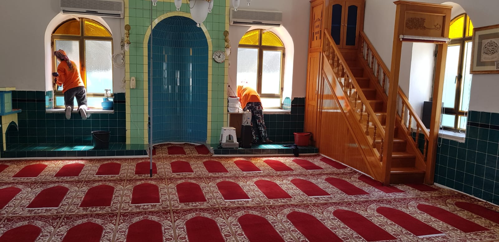 SÜLEYMANPAŞA BELEDİYESİ’NDEN CAMİLERDE TEMİZLİK ATAĞI