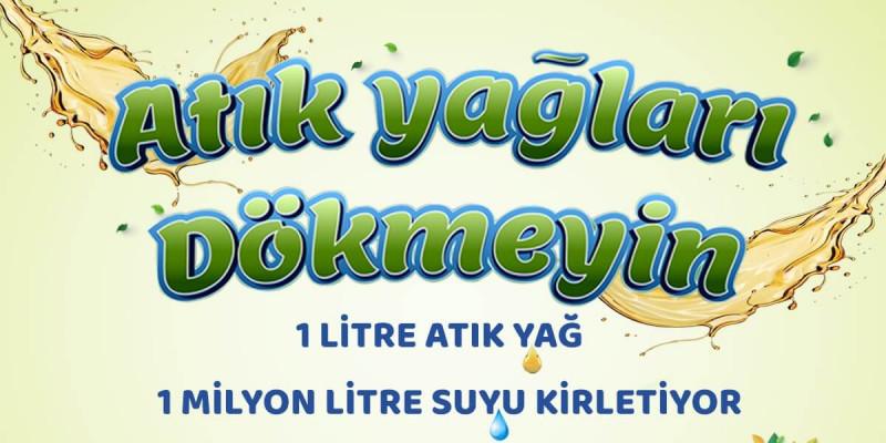 5 LİTRE ATIK YAĞ TESLİM EDENE BULAŞIK DETERJANI HEDİYE EDİLECEK