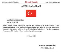 Kabine değişikliği açıklandı…