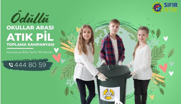 ATIK PİL VE E-ATIK GERİ DÖNÜŞÜM KAMPANYASI DEVAM EDİYOR