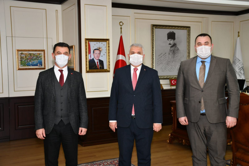 BAŞKAN ÇETİN, BİR DİZİ ZİYARET GERÇEKLEŞTİRDİ