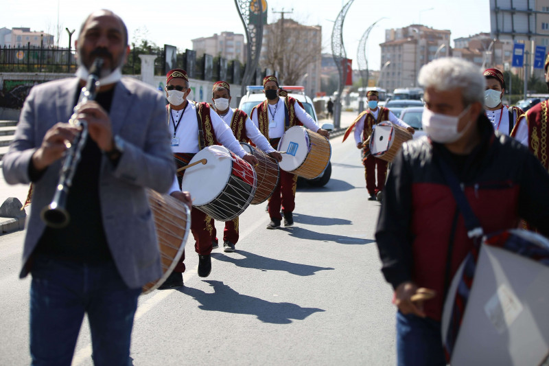 GELENEKSEL RAMAZAN DAVULCULARI İLK SAHUR İÇİN HAZIR