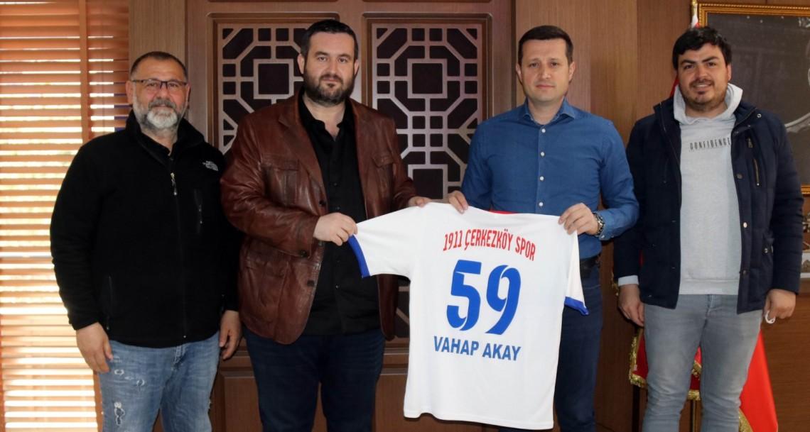 1911 ÇERKEZKÖYSPOR’DAN FORMA HEDİYESİ