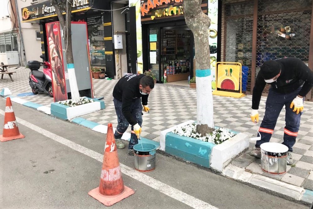 Süleymanpaşa baharı rengârenk karşılıyor