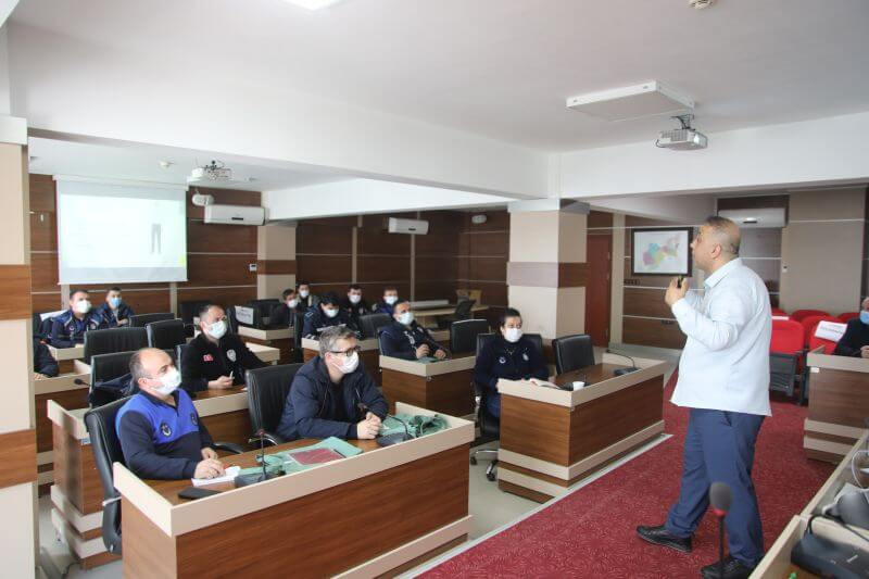 ZABITA PERSONELİNE YÖNELİK EĞİTİM PROGRAMI DÜZENLENDİ