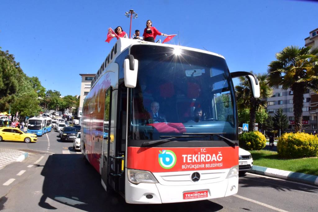 Tekirdağ’da 19 Mayıs’ın 102. Yıl Coşkusu Yaşandı…