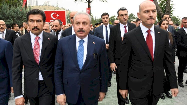 Şentop, Soylu görüşmesi basına kapalı olarak gerçekleştirildi.