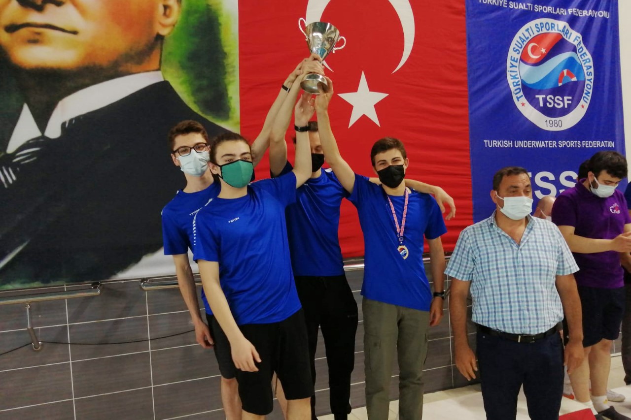 Süleymanpaşalı sporcular sualtına damga vurdu…