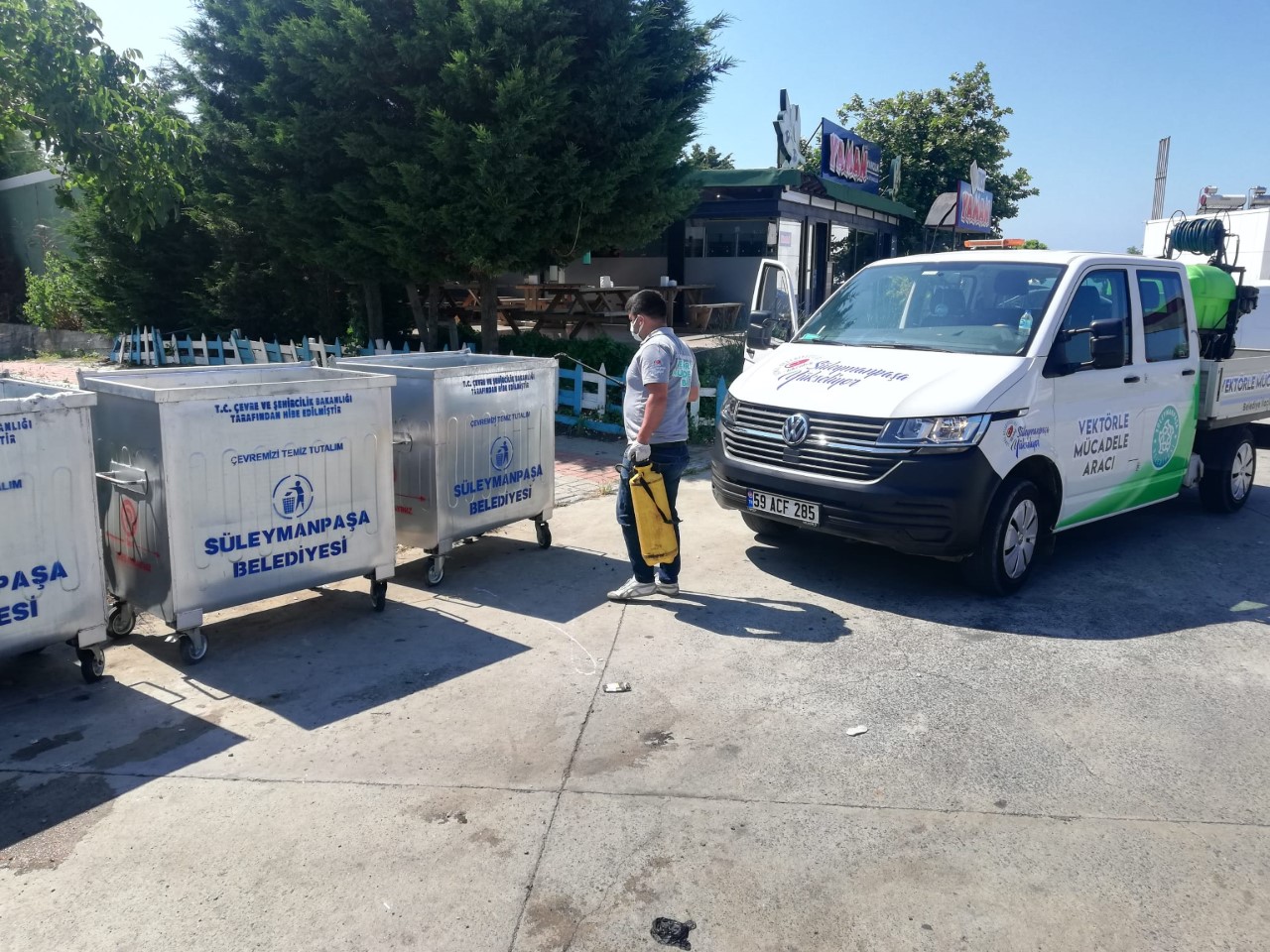 Süleymanpaşa’da vektör ve uçkun mücadelesi titizlikle sürdürülüyor…