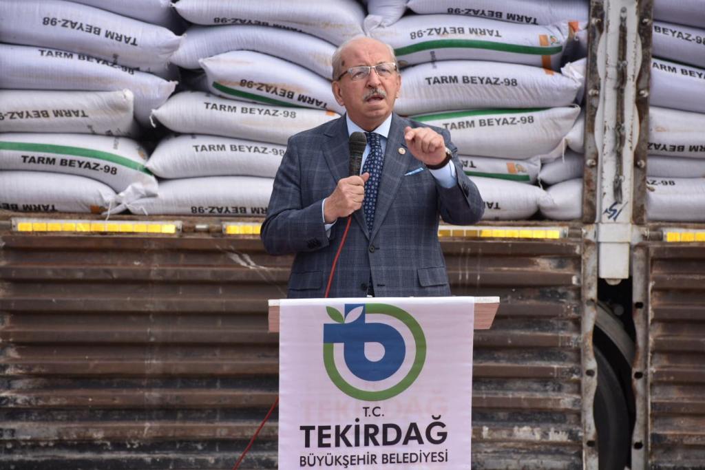 MALKARA’DA YEM BİTKİSİ TOHUM DAĞITIMI YAPILDI…