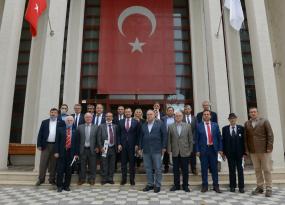 Başkan Yüksel Süleymanpaşa Muhtarlar Derneğini ağırladı