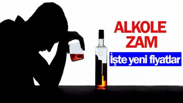 Alkol fiyatları %5 zamlandı!
