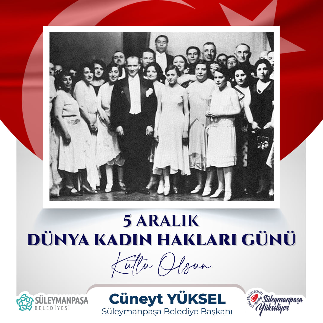 Cüneyt Yüksel; ”Dünya Kadın Hakları Günü’nü kutluyorum.”