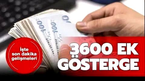 3600 ek göstergede maaşlar ne kadar artacak?