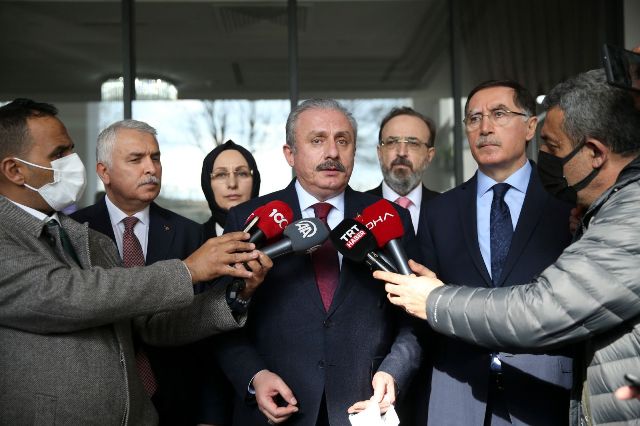 TBMM Başkanı Prof. Dr. Mustafa Şentop;”devletlerin arasındaki ihtilafların diyalog ve barış yoluyla çözülmesi gerektiğini düşünüyoruz”
