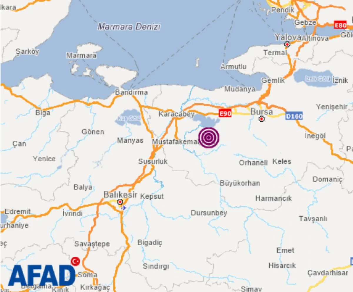 Bursa fena sallandı. AFAD’dan açıklama geldi.
