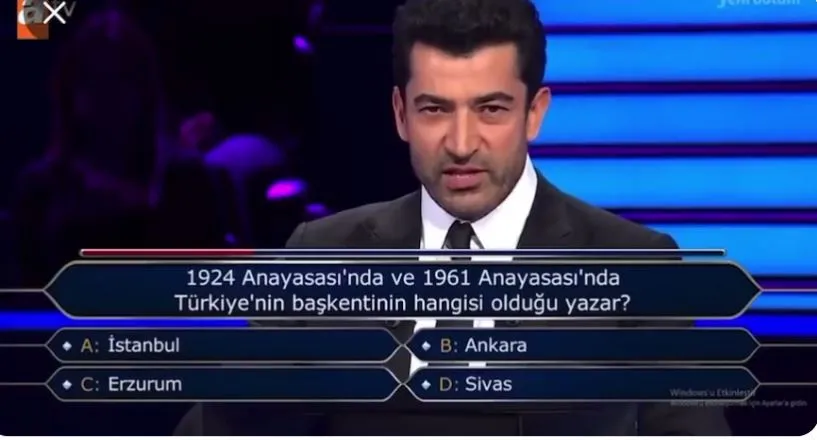 ”Türkiye’nin başkenti neresi?” Bu sorunun cevabını kaç kişi doğru verebilir?