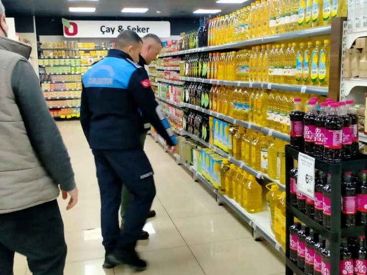 Süleymanpaşa Zabıtasından sıvıyağda stokçuluk denetimi