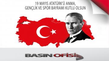 19 MAYIS ATATÜRK’Ü ANMA, GENÇLİK VE SPOR BAYRAMI KUTLU OLSUN.