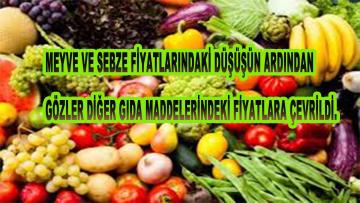Sebzeden sonra meyvedeki fiyatlarda düşüşe geçerek pazarlarda yerini alıyor…