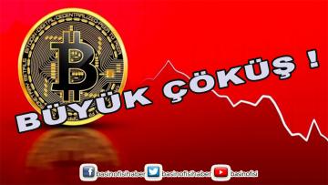 Bitcoin çöktü, kripto parada deprem!