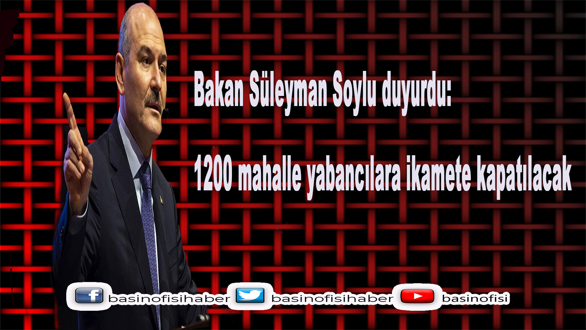 1200 mahalle yabancılara ikamete kapatılacak…