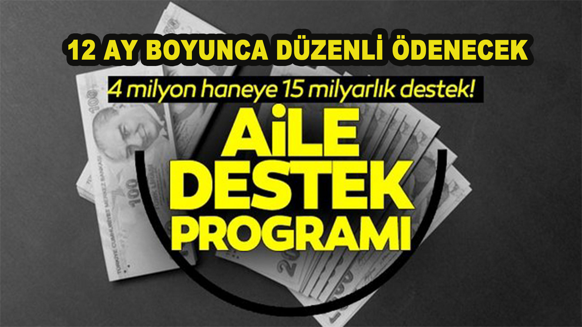 12 Ay Düzenli Ödenecek!