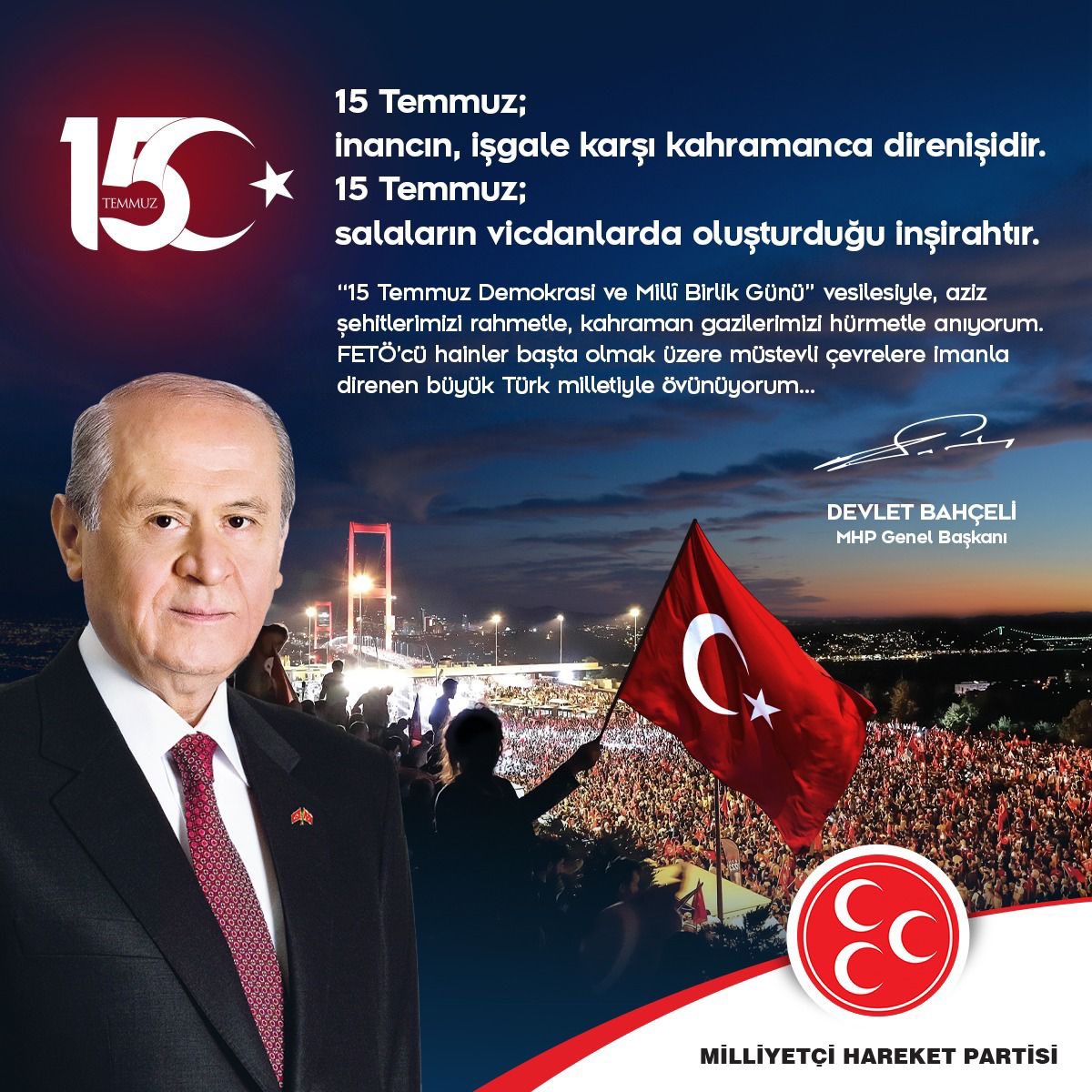 “Beni Bırakın Erdoğan’ı Koruyun Erdoğan Düşerse Türkiye Düşer!..”