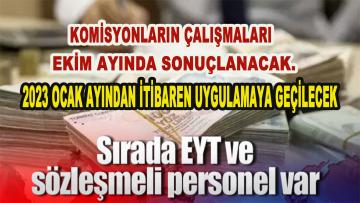 EYT’LİLER VE SÖZLEŞMELİ PERSONELE MÜJDE…