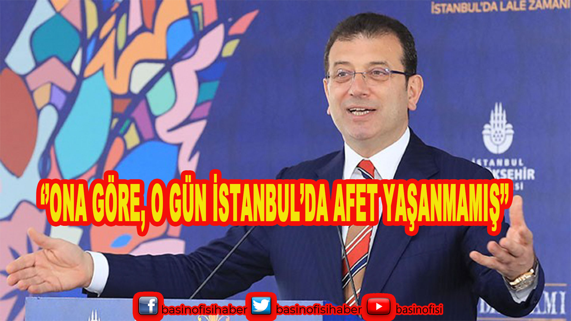 Ekrem İmamoğlu yapılan eleştiriler için açıklama yaptı.