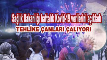 Sağlık Bakanlığı haftalık Kovid-19 verilerini açıkladı