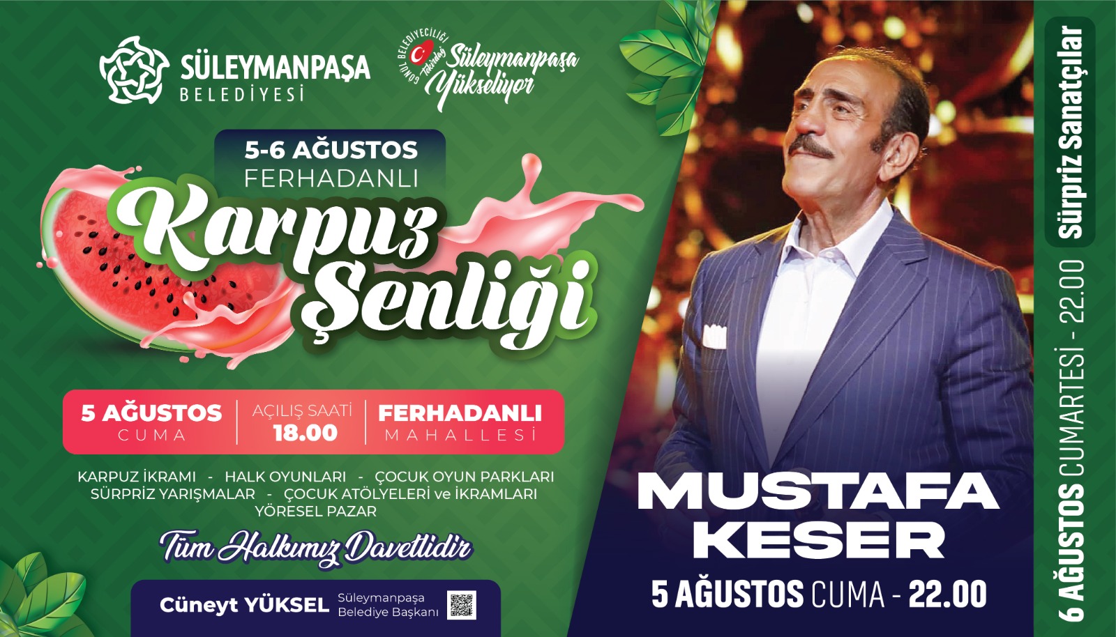 Ferhadanlı Karpuz Şenliğine davetlisiniz