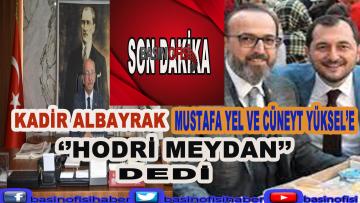 AKP MİLLETVEKİLİ SAYIN MUSTAFA YEL VE ŞAHİDİ SÜLEYMANPAŞA BELEDİYE BAŞKANI SAYIN CÜNEYT YÜKSEL’İ TEKİRDAĞ BASINI VE KAMUOYU ÖNÜNDE GERÇEKLERİ AÇIKLAMAYA DAVET EDİYORUM……