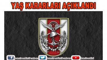 YAŞ kararları açıklandı