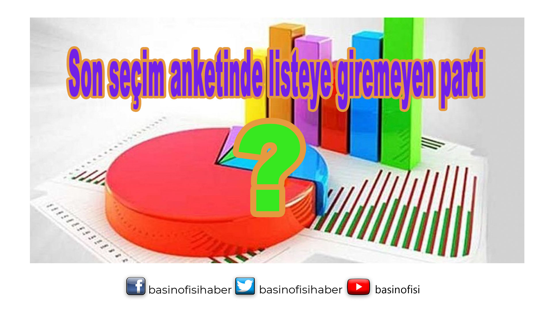 Son seçim anketinde o parti listede yok!