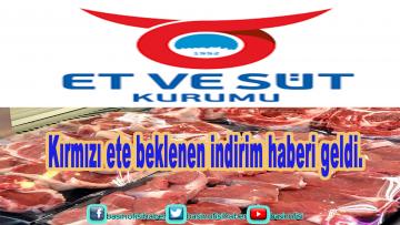 Et Fiyatlarına indirim geliyor!