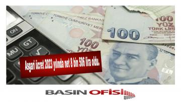 Asgari ücret belli oldu