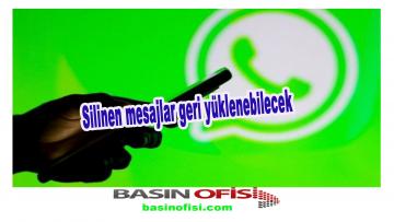 WhatsApp’ta yeni özellik…