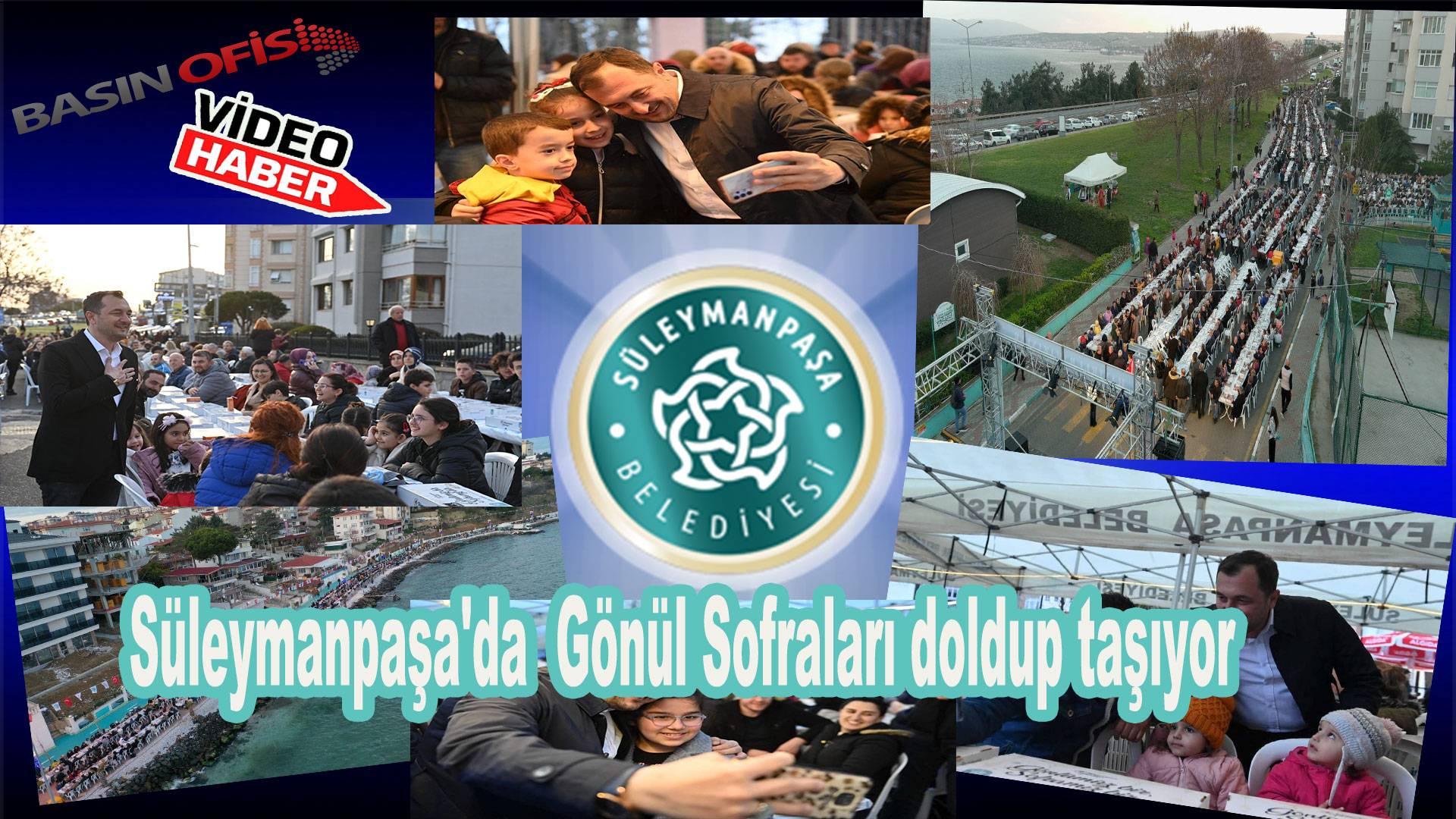 Süleymanpaşa’da Gönül Sofraları Dolup Taşıyor…
