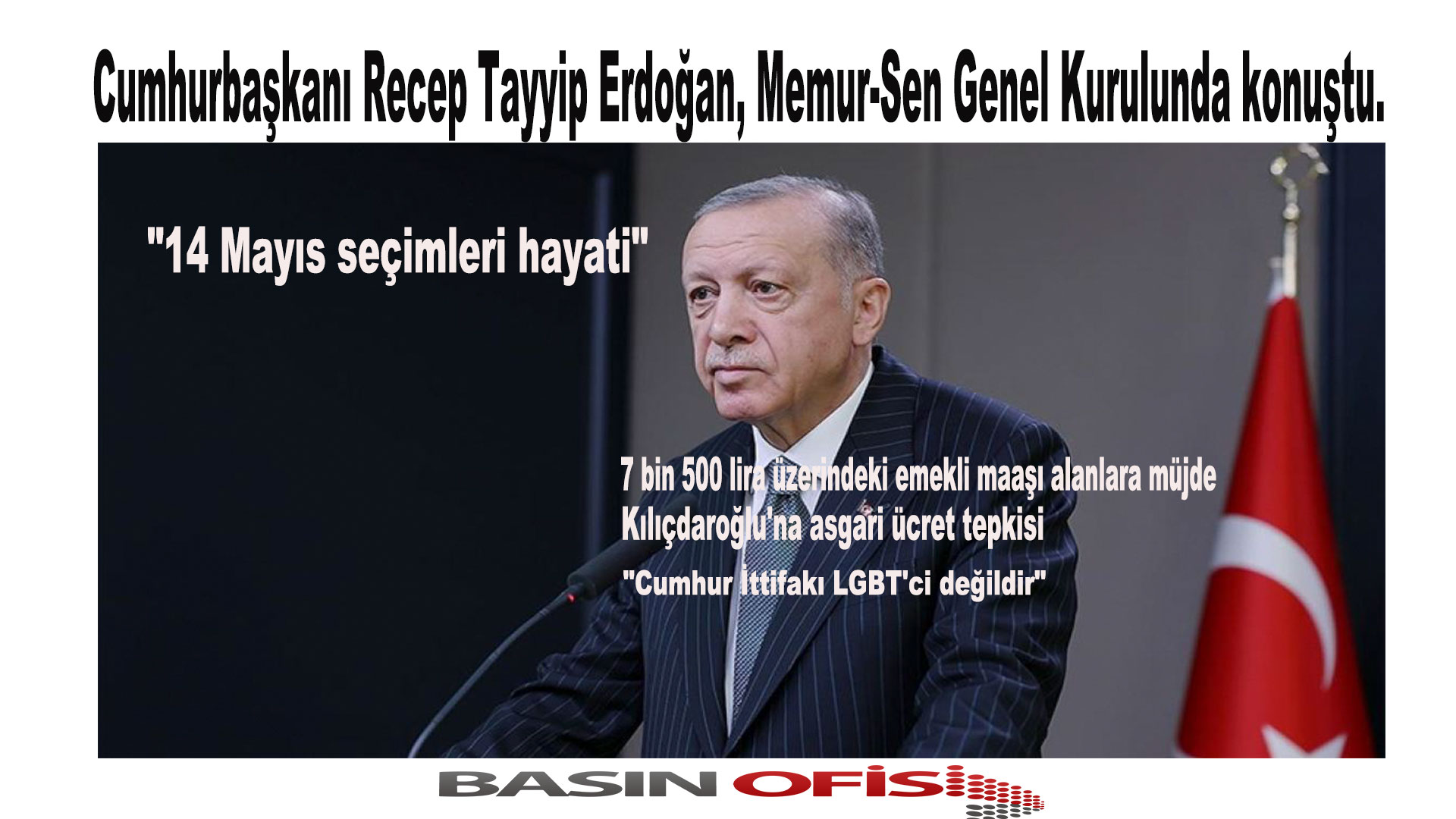 Cumhurbaşkanı Erdoğan’dan memur ve emekliye müjde!